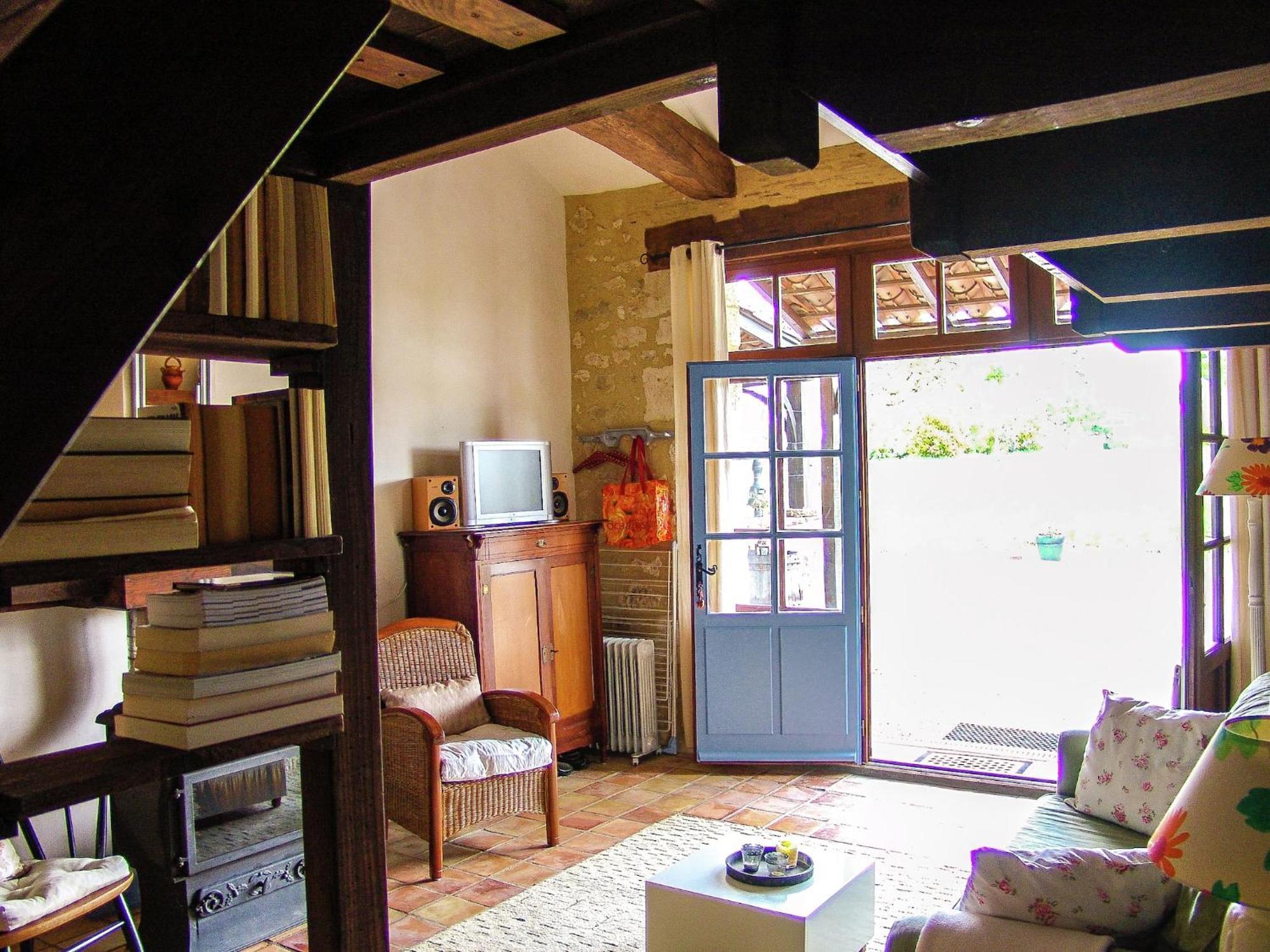 Snug Cottage In Saint Eutrope De Born With Pool 外观 照片
