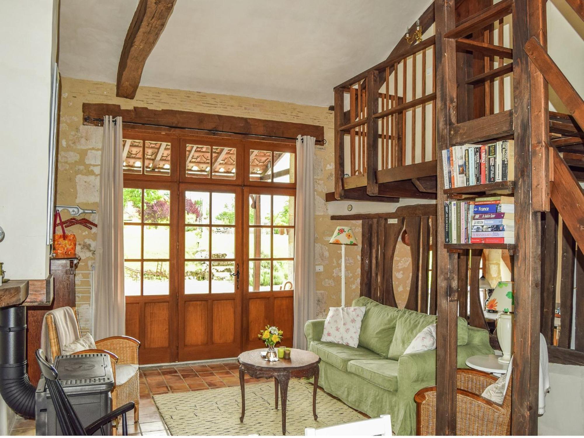Snug Cottage In Saint Eutrope De Born With Pool 外观 照片